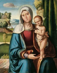 De Madonna en het kind