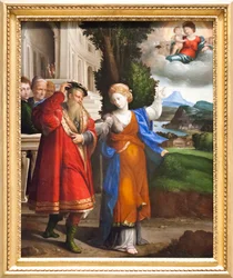 De verschijning van de Maagd aan Augustus en Sibilla