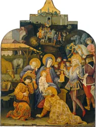 De Aanbidding der Wijzen, ca. 1470-1475