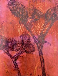 Levendige abstracte bomen