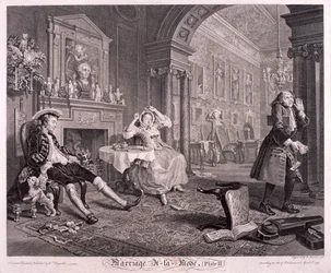 Marriage a la Mode, plaat II