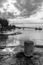 Haven aan de Dordogne, Bourg-sur-Gironde, Gironde (foto)