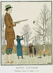 Een Herfstjacht, ca. 1912-13