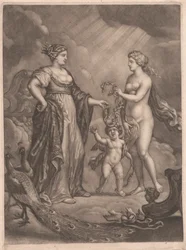 Juno, Venus en Cupido