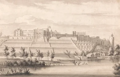 Windsor Castle vanuit het noorden