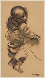 Baby in armen