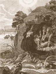 Aristeus Dwingt Proteus om zijn Orakels te Openbaren, 1731