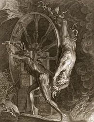 Ixion in Tartarus op het wiel, 1731