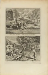 Manière dont les Sauvages.../Dance des Sauvages de Paria