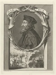 Portret van John Hus