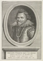 Portret van Filips Willem, prins van Oranje