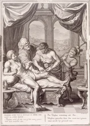 Telephus Genezen door het Roest van de Speer die Hem Verwondde, 1731