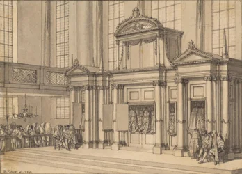 Vreugde der Wet in de Portugese synagoge te Amsterdam