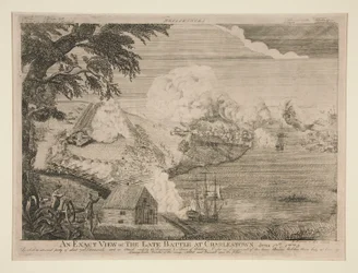 Een Exacte Weergave van de Laatste Slag bij Charlestown (Bunker Hill)