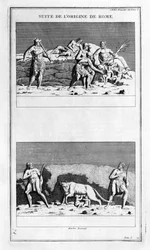 De oorsprong van Rome, 1757