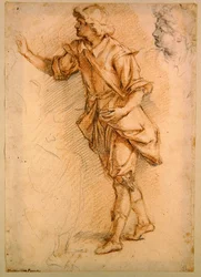 Een staand figuur