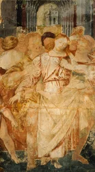 De geseling, door Bernardino Lanino (1511-1582)
