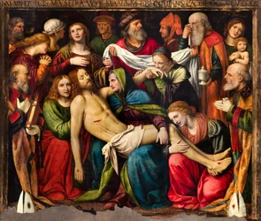 Milaan, Kerk van San Giorgio al Palazzo, Bernardino Luini, Graflegging