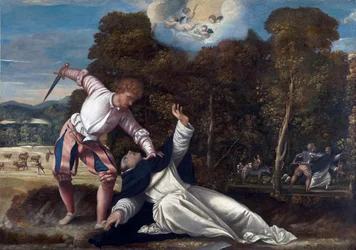 De dood van Sint-Pieter van Verona