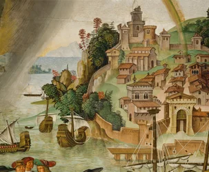 Aeneas Silvius Piccolomini komt aan bij Talamone (vers)