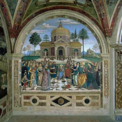 Discussie in de tempel