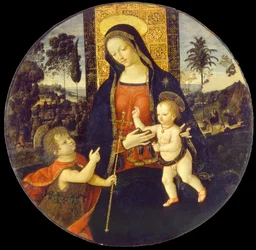 De Maagd en het Kind met de jonge Sint Johannes de Doper
