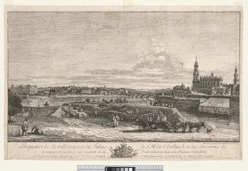 Uitzicht op Dresden, 1748
