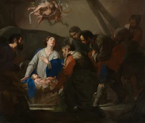 Aanbidding van de herders, ca. 1650