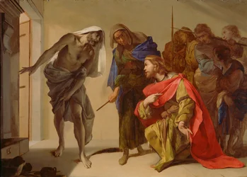 De door Saul opgeroepen schim van Samuel, ca. 1655