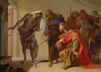 De door Saul opgeroepen schim van Samuel, ca. 1655