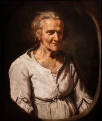 Oude boerin