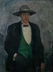 De schilder Niels Astrup
