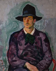 De schilder Theodor Laurey