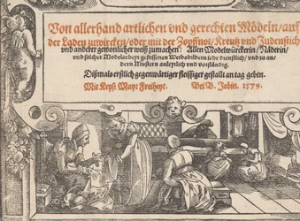 Titelpagina van Neu künstlich Modelbuch pagina 1r