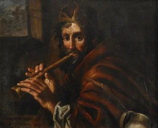 De fluitspeler