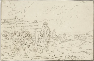 Gezelschap in de duinen
