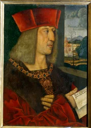 Portret van Keizer Maximiliaan I