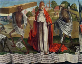 Danse Macabre: Paus (detail)