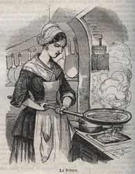 La friture - gravure in 