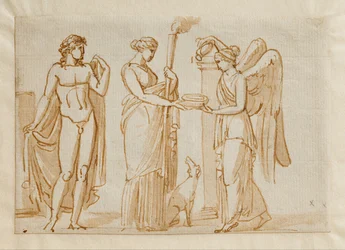 Bacchus, Diana en Overwinning ()