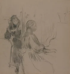 Studie voor La Musique, 1893