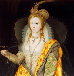 Portret van koningin Elizabeth I