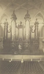 Groot Orgel, in Music Hall, Boston, Mass, ca. 1900s