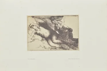 [Jupiter en Antiope: de grotere plaat].