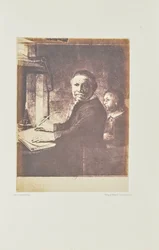 [Lieven Willemsz. van Coppenol, schrijfmeester: de kleinere plaat].
