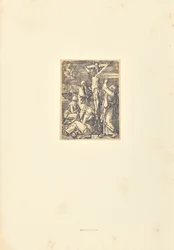 Onze Heer Jezus Christus stervend aan het kruis