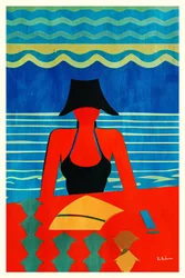 Zomerse strandlook