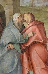 Centrale Schip, Derde Noord Span, Bezoek, Boccaccio Boccaccino 1516-17, (detail)