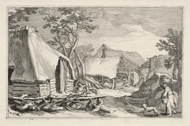 Landschap met Boerderijen