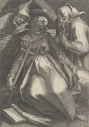 Sancta Euphrolyna, uit de serie Vrouwelijke kluizenaars, 1600-1633
